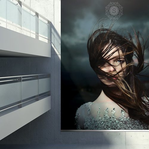 Lona publicitaria frontlit 510 g.