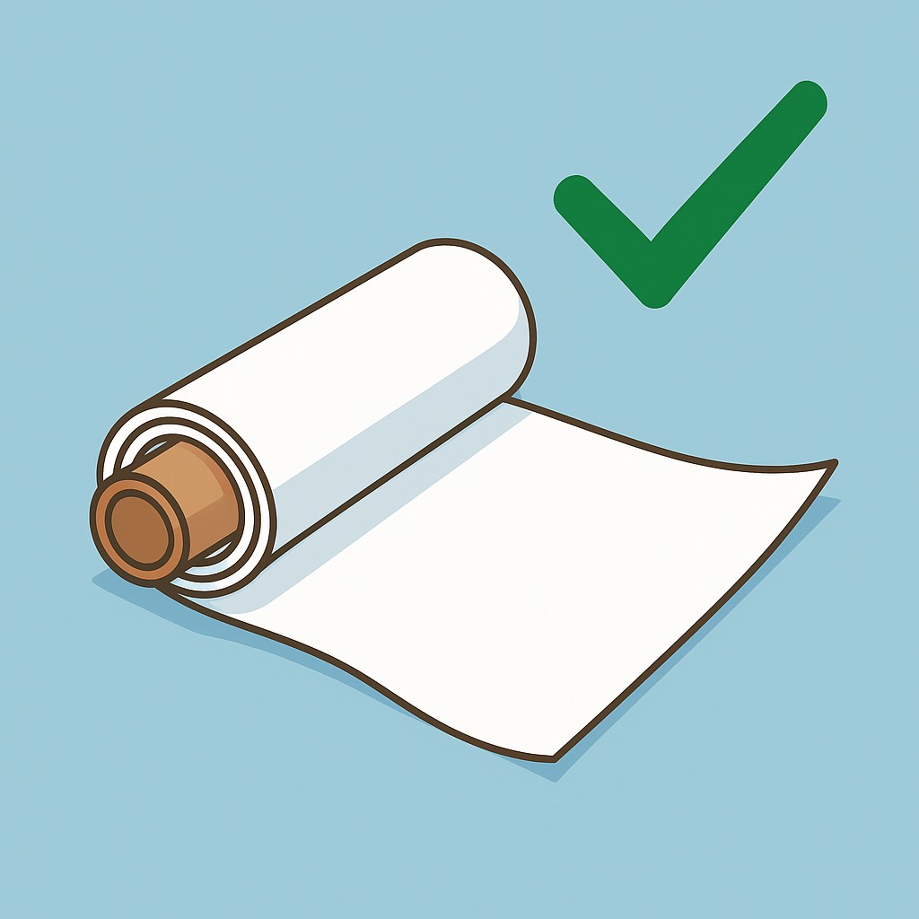 Apto para enrollar