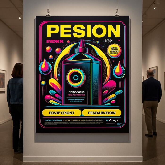 Poster con Tintas Neon - Imagen 3