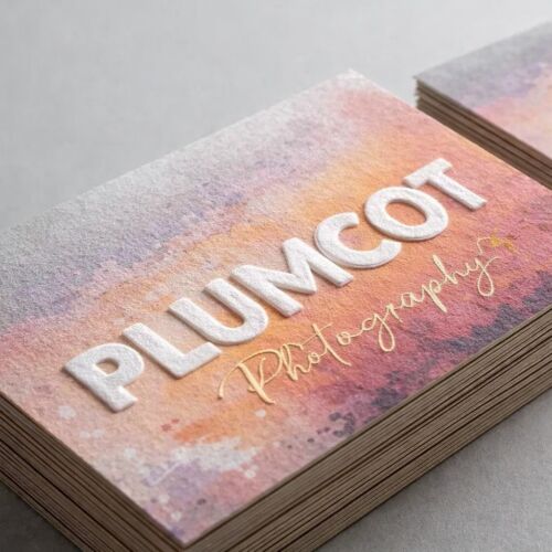 Tarjetas de Visita con Relieve